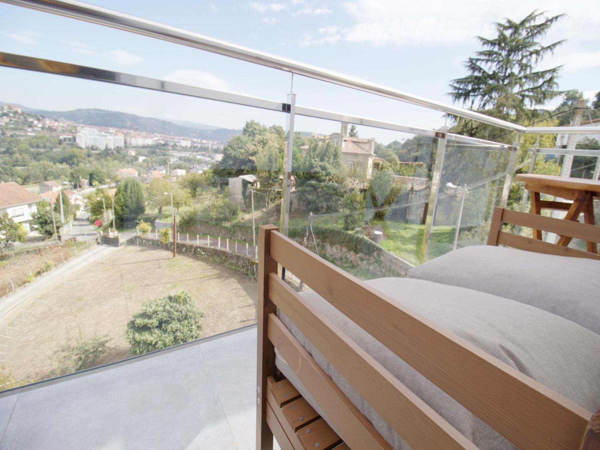 Casa Mirador Reza Alojamiento Termas Ourense Quarto foto