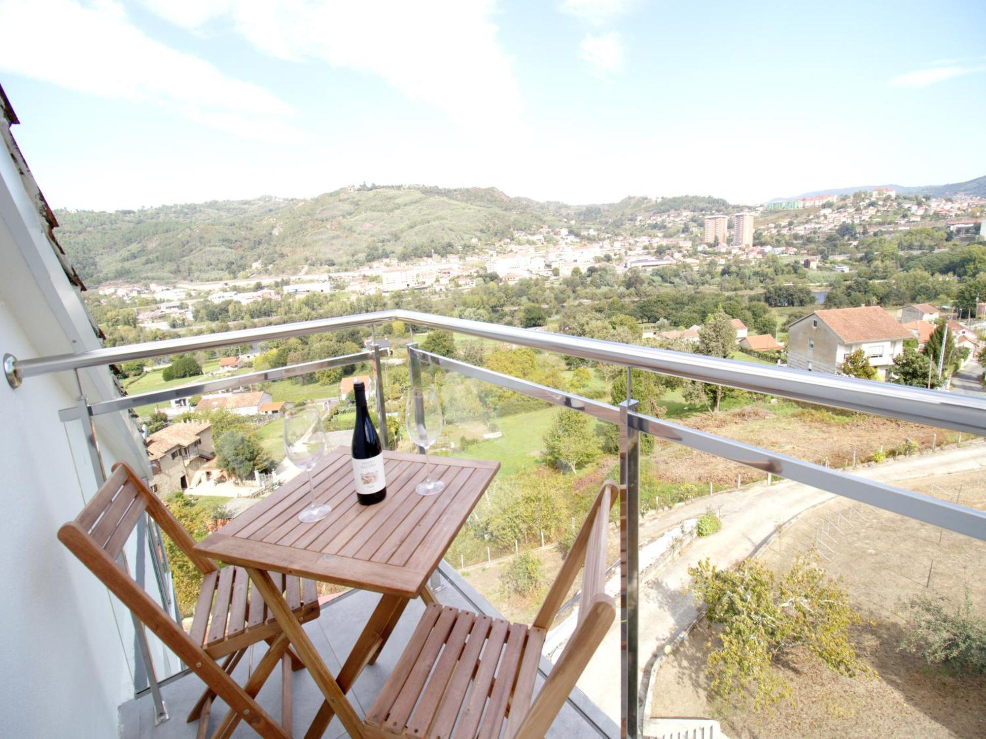Casa Mirador Reza Alojamiento Termas Ourense Quarto foto